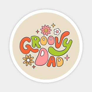 Groovy Dad Magnet